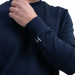 Clearance Harcour - Pull manches longues homme Paulo Marine