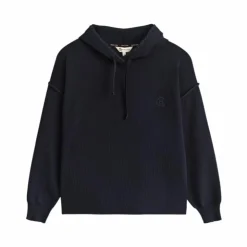 Discount Harcour - Sweat à capuche manches longues femme Plume Marine