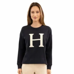Harcour - Sweat à manches longues femme Batista Marine New