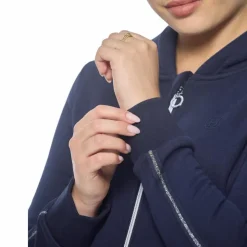 Harcour - Sweat à zip manches longues femme Sworm Marine New