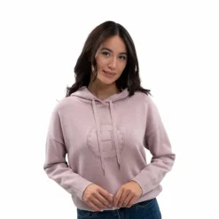 Sale Harcour - Sweat en maille femme Aurelia pivoine Rose