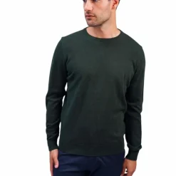 Harcour - Sweat homme Paul kaki Vert Outlet