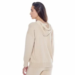 Harcour - Sweat manches longues femme Santa ivoire Beige