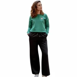 Harcour - Sweat manches longues femme Santana emerald green Vert