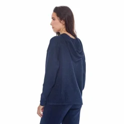 Harcour - Sweat manches longues femme Swambo shiny Marine Best