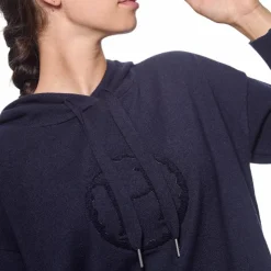 Hot Harcour - Sweat manches longues femme Santa Marine