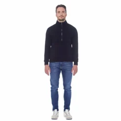 Outlet Harcour - Sweat manches longues homme Swabo Noir