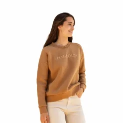 Harcour - Sweat Sirius femme coffee/ sand Marron New