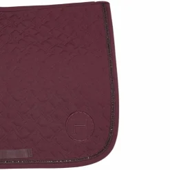 Harcour - Tapis de dressage Saphir aubergine Bordeaux Hot