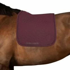 Harcour - Tapis de dressage Saphir aubergine Bordeaux Hot