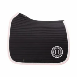 Harcour - Tapis de dressage Karembar / pivoine Noir Clearance