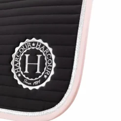 Harcour - Tapis de dressage Karembar / pivoine Noir Clearance