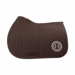 Harcour - Tapis de selle Alaska cacao Marron