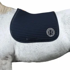 Harcour - Tapis de selle Karembar full navy Marine Best