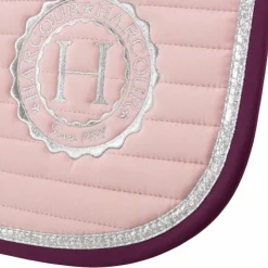Harcour - Tapis de selle Karembar pivoine Rose Clearance