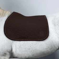 Clearance Harcour - Tapis de selle Saphir foncé Marron