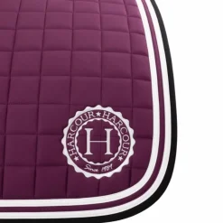 Hot Harcour - Tapis de selle Soft figue Violet