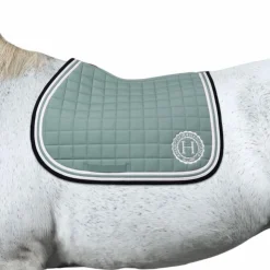 Online Harcour - Tapis de selle Soft gris Vert