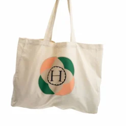 New Harcour - Totebag casual Bertille naturel/ fleurs Beige