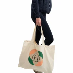 New Harcour - Totebag casual Bertille naturel/ fleurs Beige