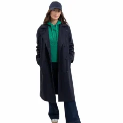 Harcour - Trench femme Talina Marine Hot