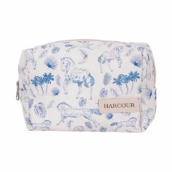 Harcour - Trousse de toilette puffy Pam jouy Blanc Clearance