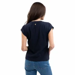 Harcour - T-shirt manches courtes femme Tchaka Marine