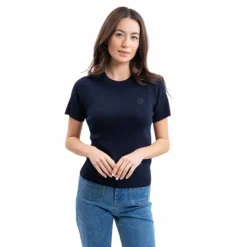 Online Harcour - T-shirt manches courtes femme Tzimi Marine