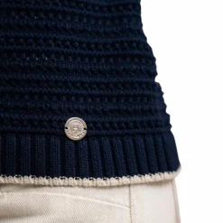 New Harcour - T-shirt manches courtes femme Pony Marine