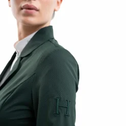 Harcour - Veste de concours femme Jade jungle Vert Hot
