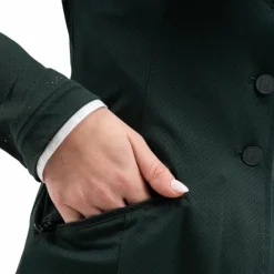 Harcour - Veste de concours femme Jade jungle Vert Hot