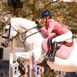 Harcour - Veste de concours femme Jismy vieux Rose Hot