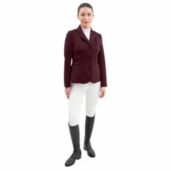 Hot Harcour - Veste de concours femme Oria aubergine Bordeaux