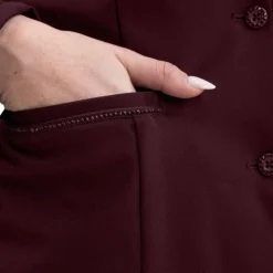 Hot Harcour - Veste de concours femme Oria aubergine Bordeaux