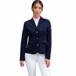 Clearance Harcour - Veste de concours femme Jaly Rider France Marine