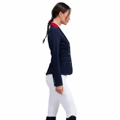 Clearance Harcour - Veste de concours femme Jaly Rider France Marine