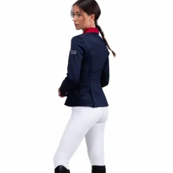 Clearance Harcour - Veste de concours femme Jaly Rider France Marine