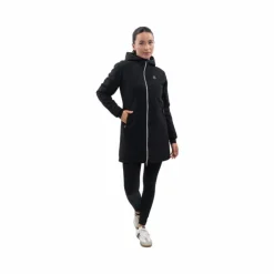 Best Harcour - Veste longue femme Abby Noir