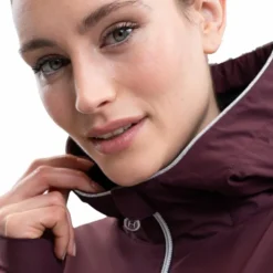 Harcour - Veste manches longues femme Simhat aubergine Bordeaux Online