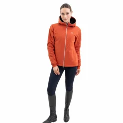Harcour - Veste manches longues femme Simhat fauve Orange
