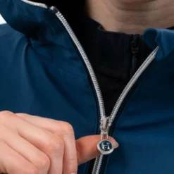 Harcour - Veste manches longues femme Simhat lagon Bleu Sale