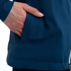 Harcour - Veste manches longues femme Simhat lagon Bleu Sale