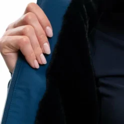 Harcour - Veste manches longues femme Simhat lagon Bleu Sale