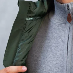 Harcour - Veste sans manches homme Porto kaki Vert Best
