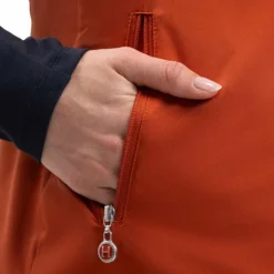 Harcour - Veste sans manches femme Balma fauve Orange Discount