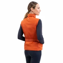 Harcour - Veste sans manches femme Balma fauve Orange Discount