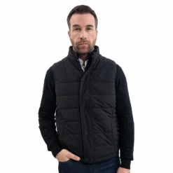 Harcour - Veste sans manches homme Boston Noir New