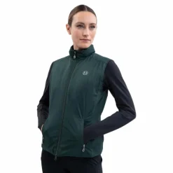 Harcour - Veste sans manches femme Balma jungle Vert Sale