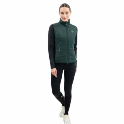 Harcour - Veste sans manches femme Balma jungle Vert Sale