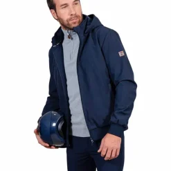 Outlet Harcour - Veste softshell homme Junior Marine